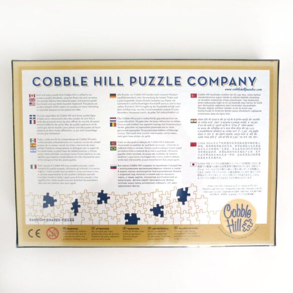 Cobble Hill Backyard Butterflies 500 Piece Puzzle - Picture 5 of 9